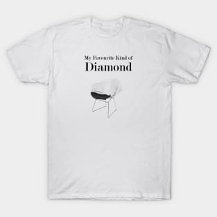 My Favourite Kind of Diamond- Diamond Chair Harry Bertoia T-Shirt